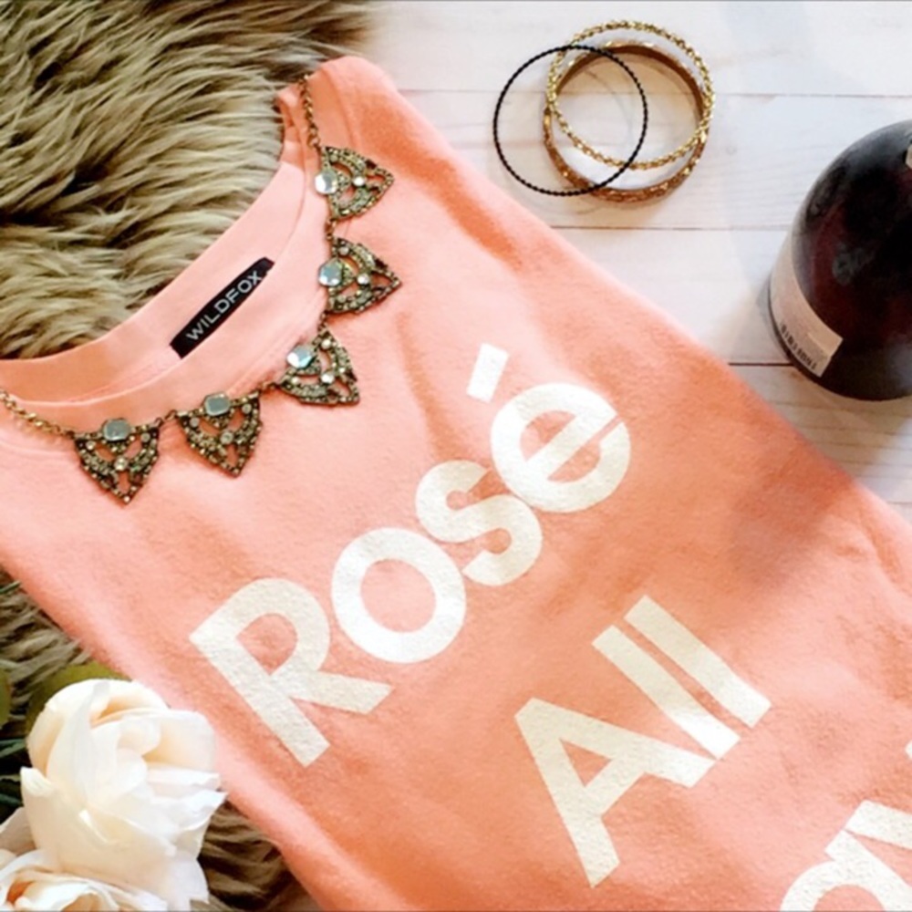 Sale! Wildfox Rosé all day - Picture 6 of 9
